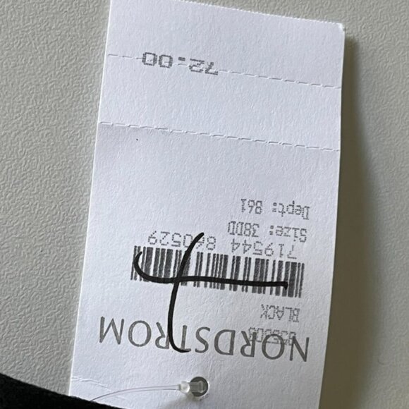 Wacoal Back Appeal Underwire Bra in Black Size 38DD - Picture 4 of 5